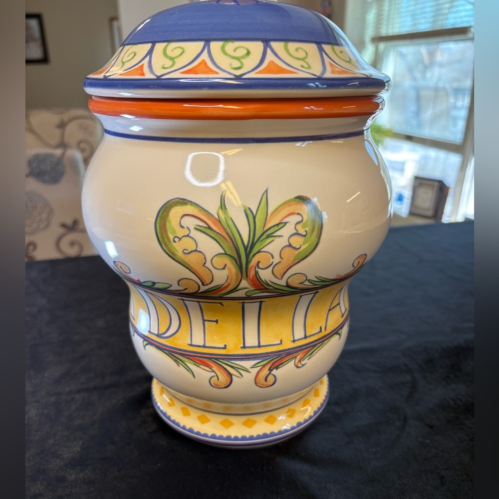Pfaltzgraff Villa Della Luna Ceramic Storage Jar - Picture 4 of 10